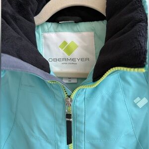 Obermeyer Girls Aqua Ski/Snow Jacket - size S (8)